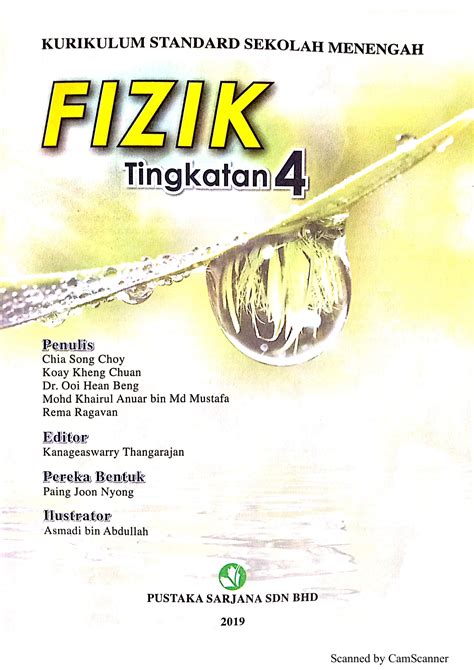 Jawapan Buku Teks Fizik Tingkatan 4 Kssm Latihan Formatif 4.3 Image