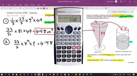 Soalan Matematik Spm Isipadu Image